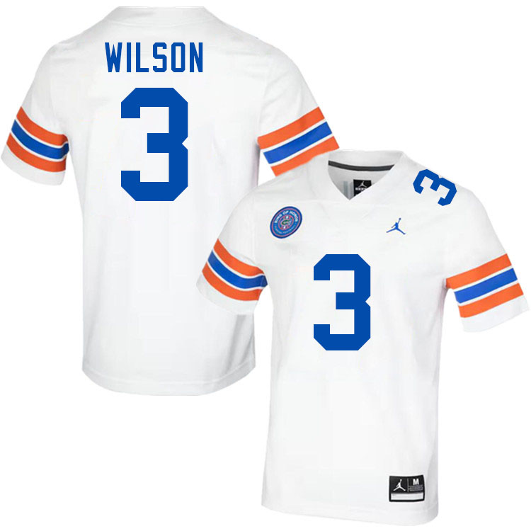 Marco Wilson Florida Jersey,Florida Gators #3 Marco Wilson Jersey Youth Uniforms-Throwback White Marco Wilson Florida Jersey,Florida Gators #3 Marco Wilson Jersey Youth Uniforms-Throwback White